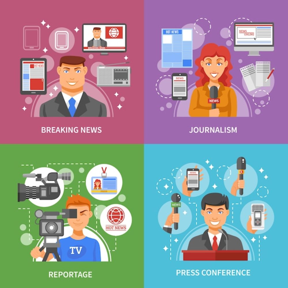 概念图标集 互联网新闻信息服务的关键视觉符号